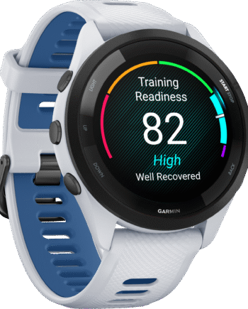 Garmin Forerunner 265 Music Whitestone Tidal Blue