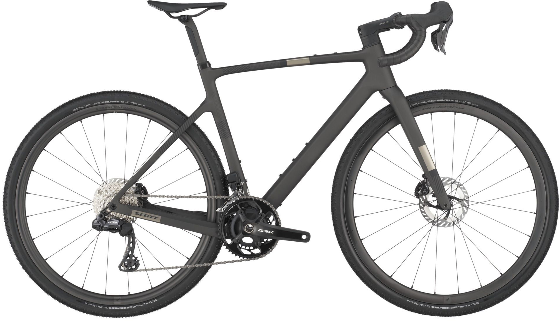 Scott Addict Gravel 10 2025 Carbon Black