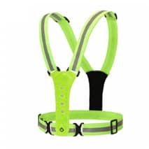 Astra Refleksbælte Med Lys Og Genopladelige Batterier